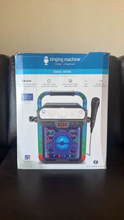 Singing Machine Karaoke Cube Multi-function Karaoke System Classic Series