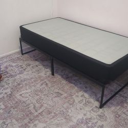 Twin Box Spring 8.5" Tall, Twin Mattress 