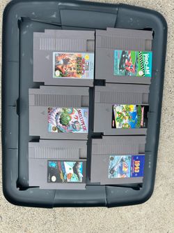 Vintage Nintendo Games NES Games