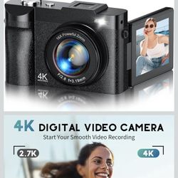 4K Digital Video Camera Brand New 