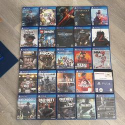 PS4 Games Lot of 25 Games