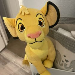 The Lion King Simba Stuffed Animal Toy