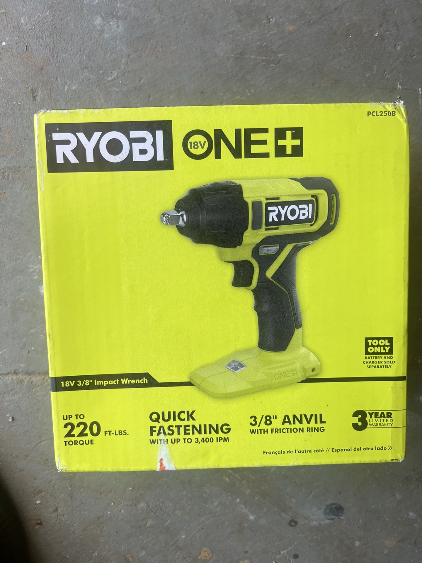 Ryobi 18v Impact Wrench