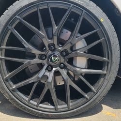 19"new Staggerd Wheels With New Tires For LEXUS IS350 