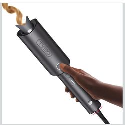 TYMO Automatic Rotating Curling Iron - TYMO CURLPRO Beach Waves Curling Wand, Portable Hair Curler, 500 Million Ionic, Dual Voltage & Lightweight for 