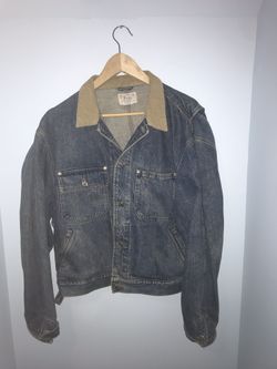 Vintage 1980’s Ralph Lauren Polo Denim Jean Jacket Corduroy Collar