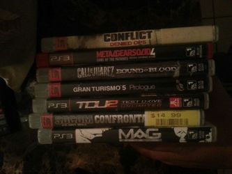 Ps3 games take all of them for $15