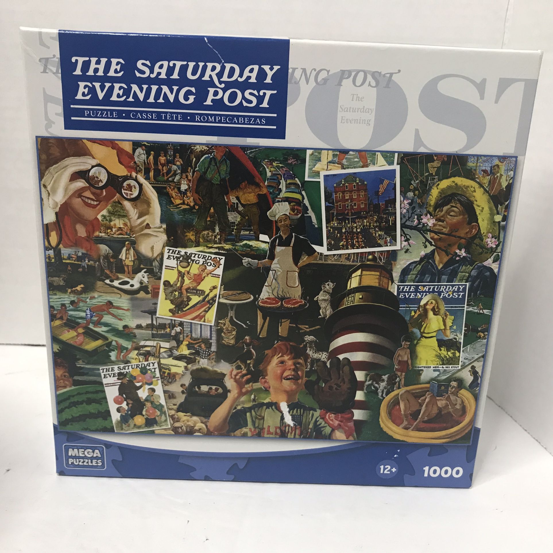 Saturday Evening Post Summertime 1000 Pc Puzzle 