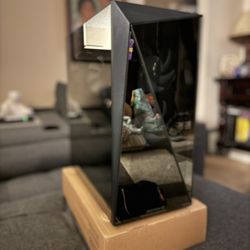 Custom ALL Glass Gaming Computer, Fully Programmable RGB, Ryzen