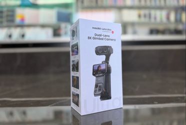 Insta360 Luna Ultra (Dual Lens 8K-Gimbal Camera) (Take It Home In Payments/ llévatelo a casa en pagos) only $10 down