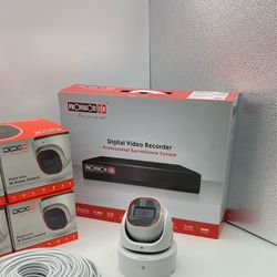 Security Camera System – 4 Cameras Kit with DVR (1TB) Night Vision