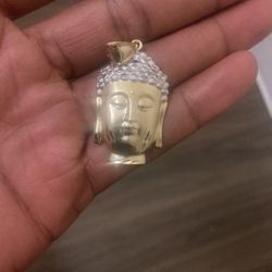 10k Buddha Pendant 