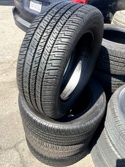235/55/17 Used Tires #4 Goodyear Mount & Balance // 4 llantas como nuevas Instaladas Y Balanceadas
