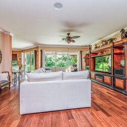 Large Wood Entertainment Center