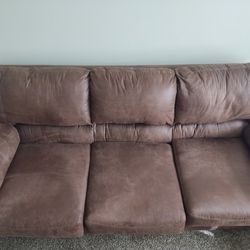 Brand New Leather 2 Couch Sets  BROWN 