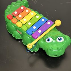 Fisher Price Xylophone Musical Key Toy Mallet Piano Pull & Play