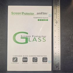 AmFilm Glass Screen Protector for iPad Pro 10.5