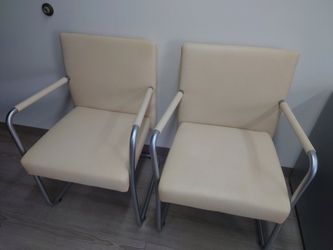Steelcase Coalesse leather chairs