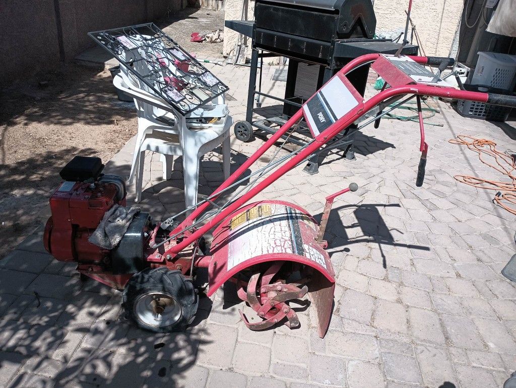 Gas Powered Tiller