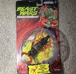 Kenner Beast Wars Transformers Powerpinch Predacon Earwig Transforming Figure