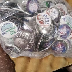2 Bags Of Buttons 