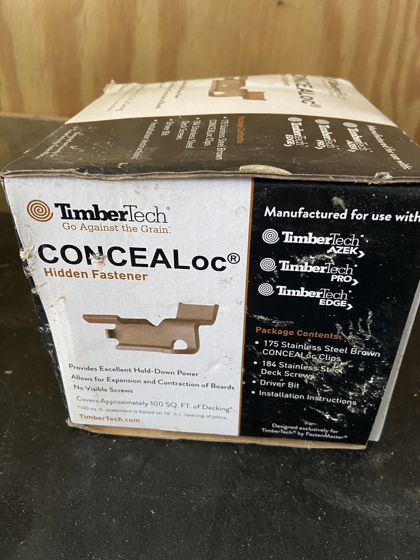 Deck Fasteners With Screws