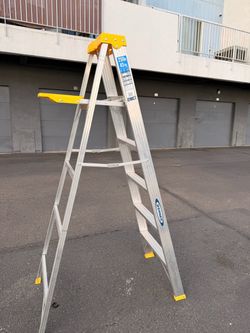 Werner Aluminum 6ft Step Ladder 250 lb