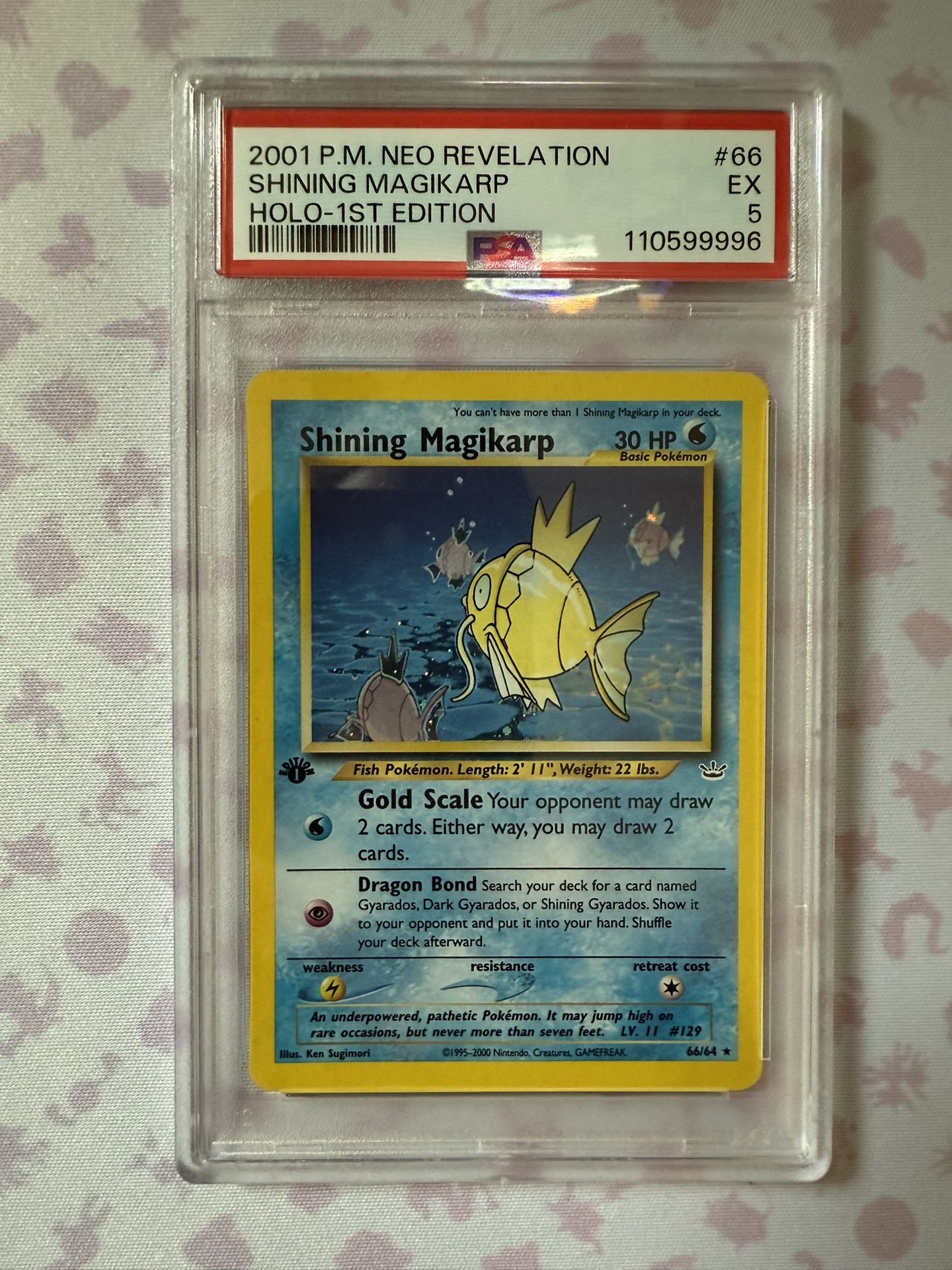 Pokemon 1st Edition Shining Magikarp