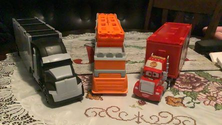 Three different types of truck