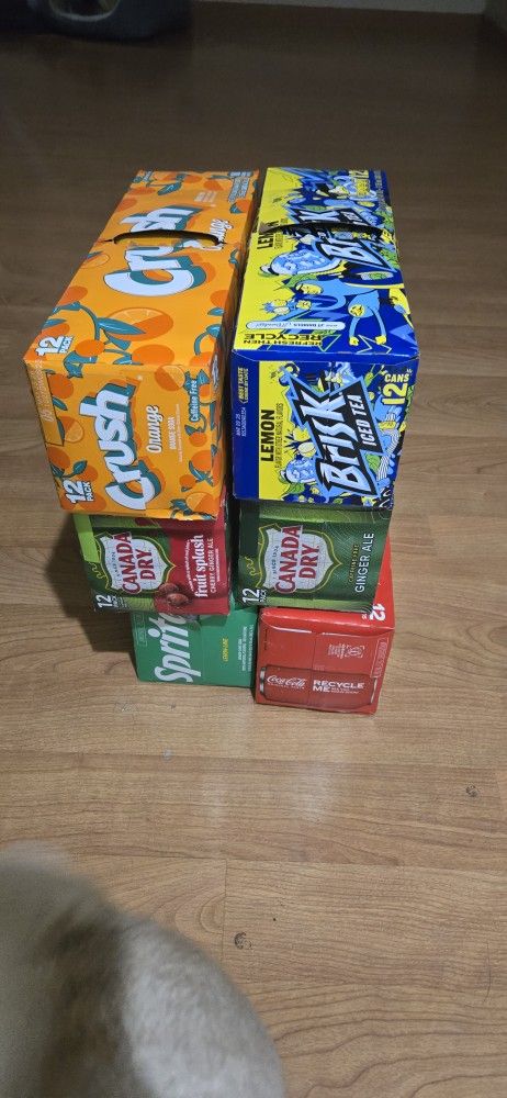 Assorted 12 Packs. New. 