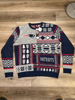 New England Patriots Christmas Sweater