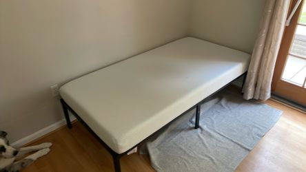Twin xl mattress with frame