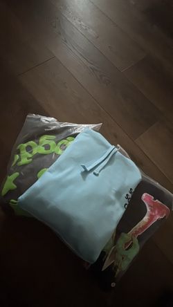 spider , vlone and anti social club hoodies