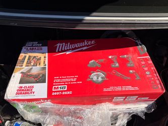 Milwaukee M18 2697-26XC combo tool kit