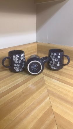 Thyme & Table Ceramic Mugs Set of 3