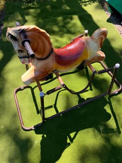 *READ* Vintage Wonder Horse Bounce Riding Horse Rocking Hobby