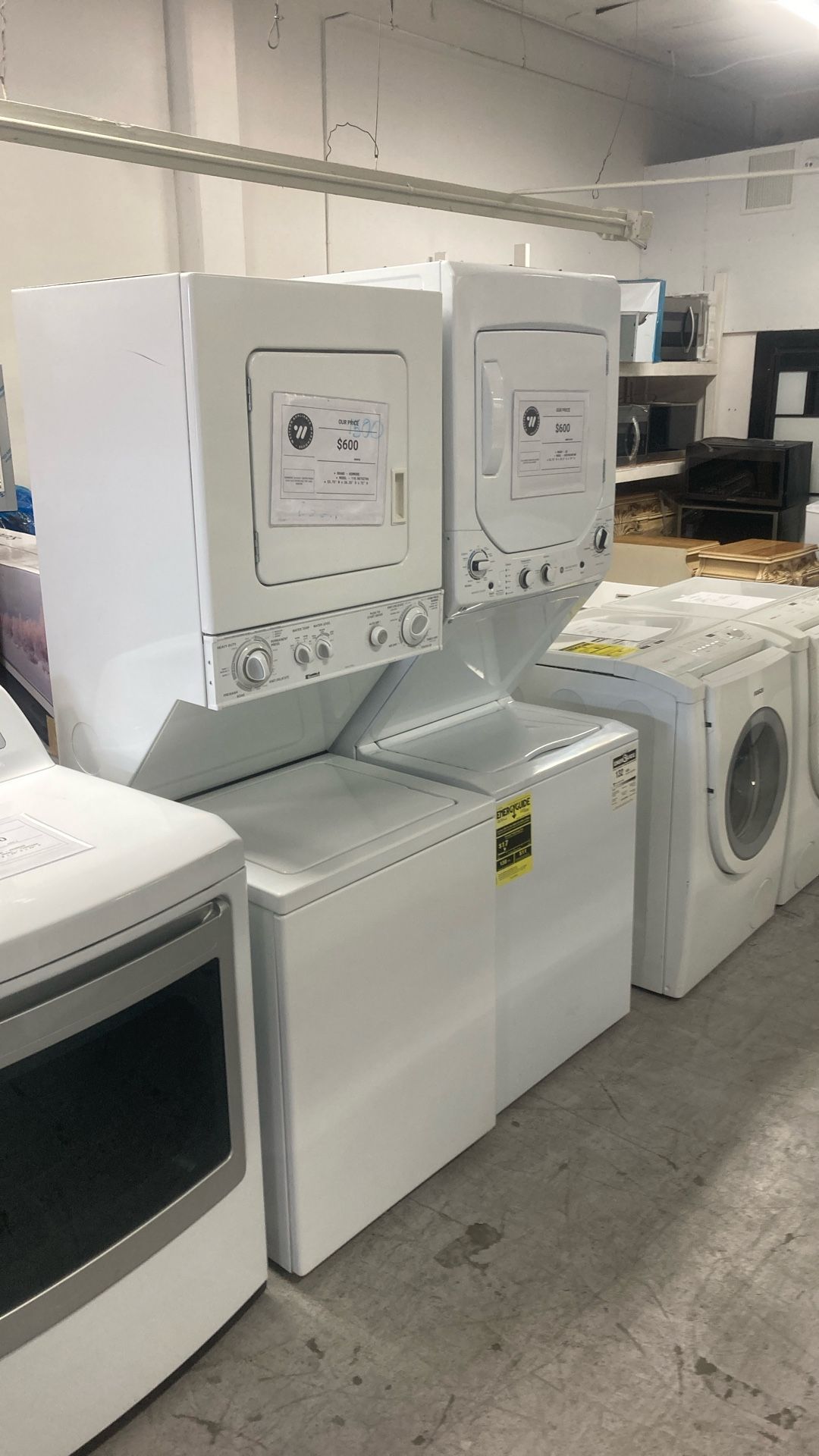 KENMORE Laundry Center Gas Dryer And Washer