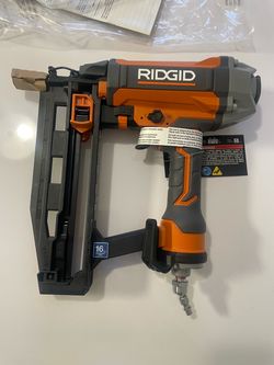 RIDGID 16-Gauge Straight Finish Nailer