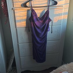 Purple Windsor Dress 