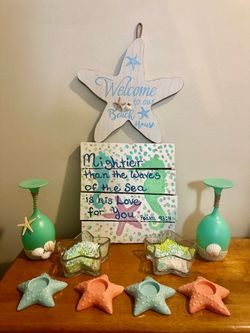 Ocean themed decor