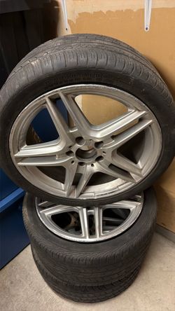 18” Mercedes Benz AMG rims