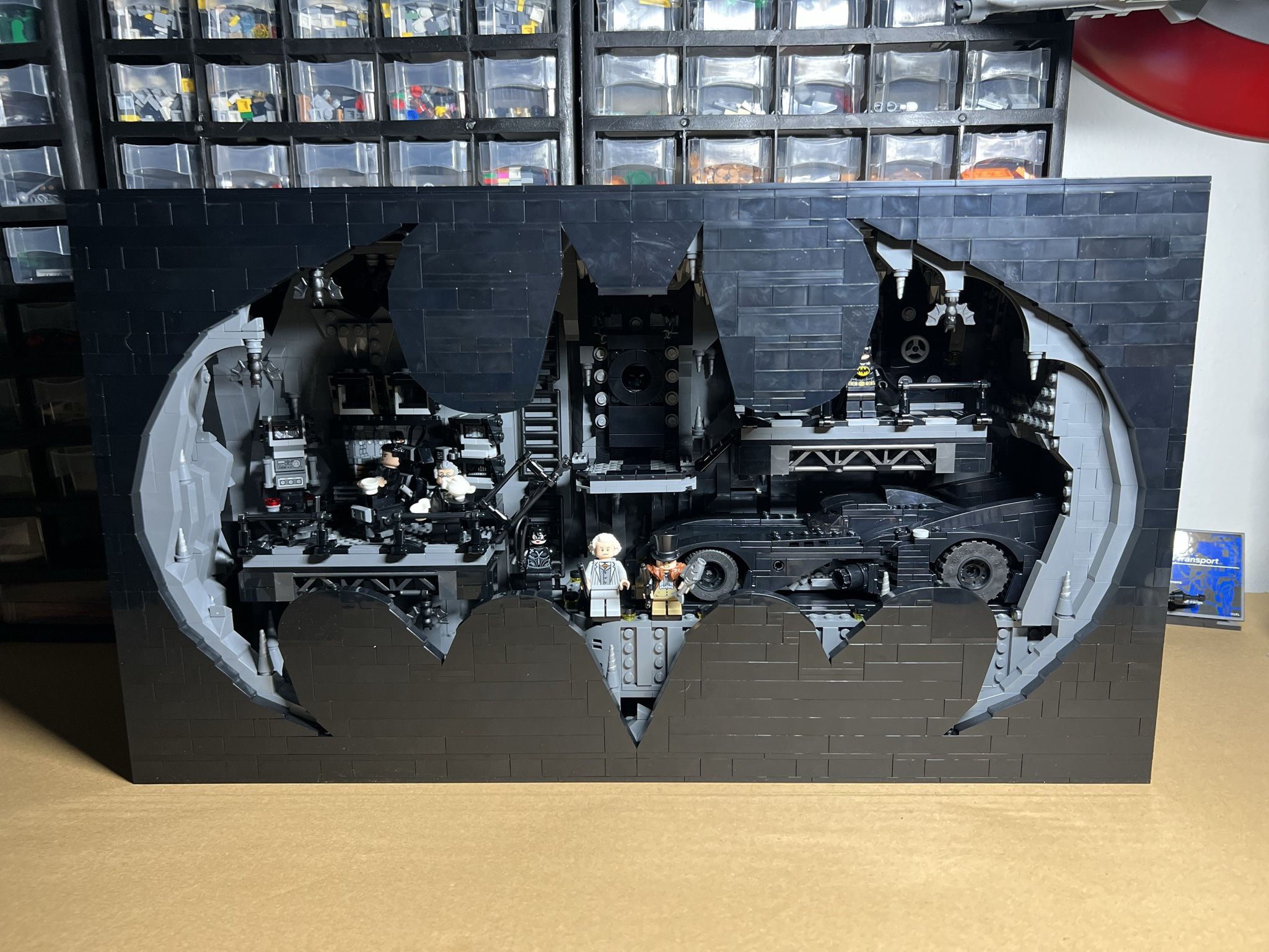 Lego Dc Batman Returns Batcave Shadowbox 76252