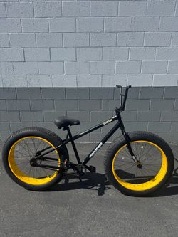 $280 obo mongoose fat tires bike, tires hold air.
