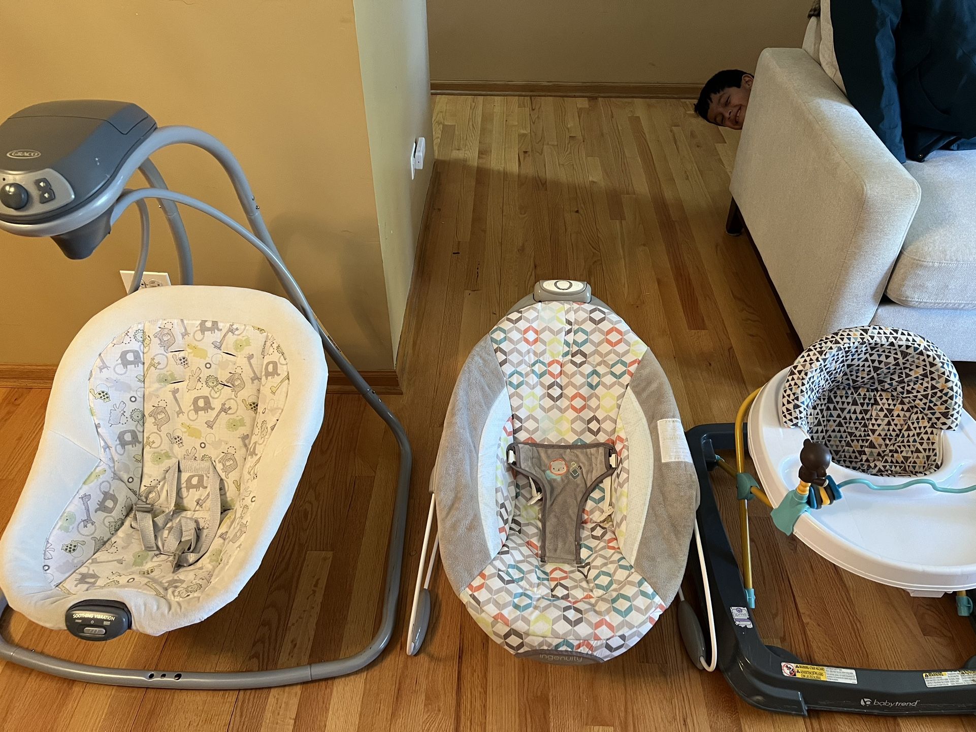 Baby Bouncer, Swing, Walker