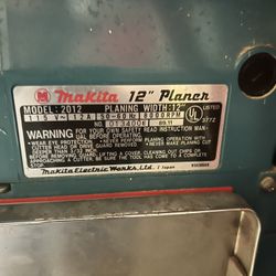 Makita Planer