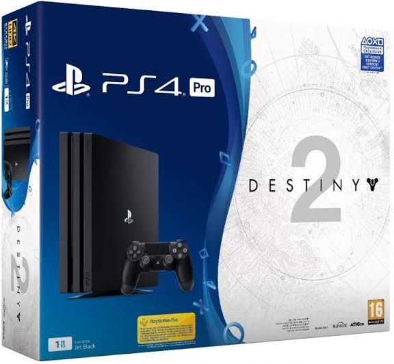 PS4 Pro Destiny Version Blk.