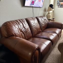 Leather Couch
