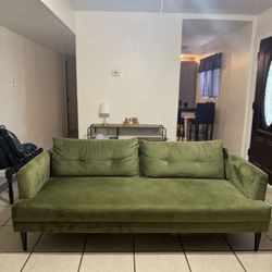 Green Sofa, Great Conditions 