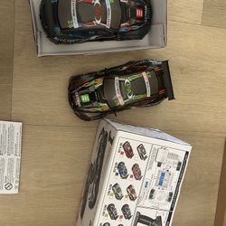 1/64 RC Drift Car, 1 Box 4WD High-speed Remote Control Racing Sports Car With LED Lights, Desktop En