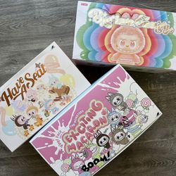 Pop Mart Labubu The Monsters Plush Single Blind Boxes